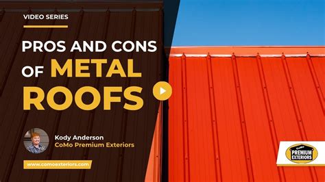 a house with a metal roof|metal roofing pros & cons.